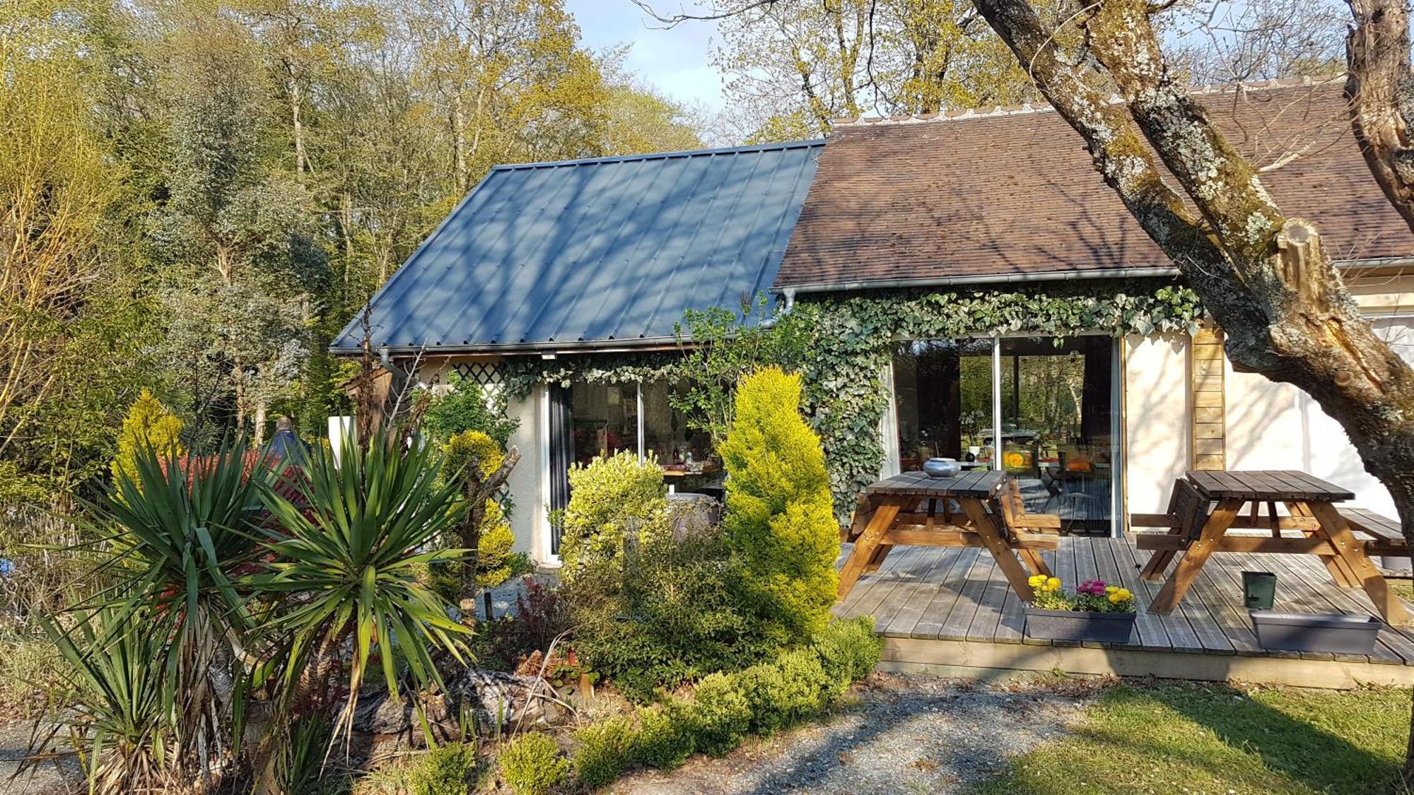 Domaine De Sahil Bed & Breakfast Saint-Romain-sur-Cher Bagian luar foto